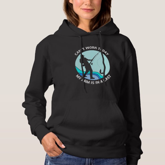 As Camisetas De Pescadores Não Podem Trabalhar Hoj (Frente)
