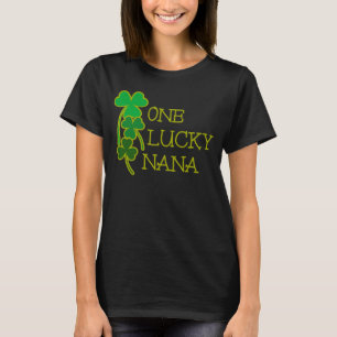 AS camisetas Divertimento Um Lucky Nana Shamrock S