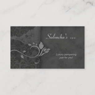 As cinzas/cinza do cartão de visita dos termas do