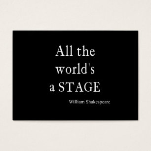 As citações de Shakespeare todo o mundo são
