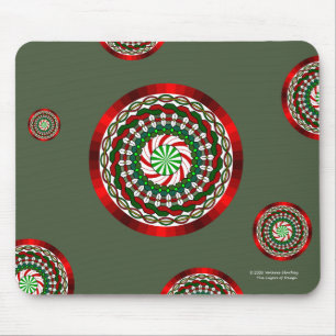 As Cores do Mousepad de Natal
