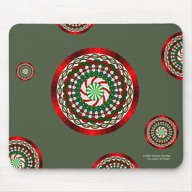 As Cores do Mousepad de Natal (Frente)