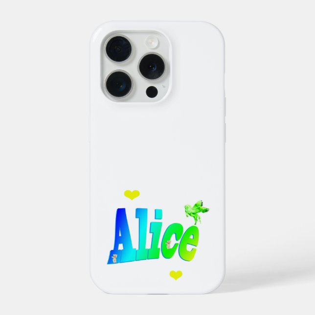 As Cores Para Alice, (Verso)