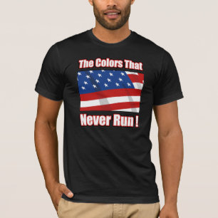 As cores que nunca funcionam o t-shirt