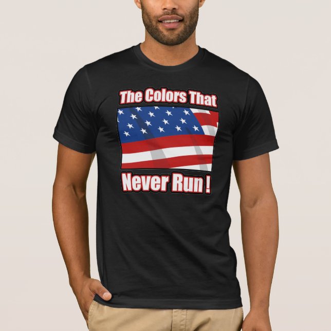 As cores que nunca funcionam o t-shirt (Frente)