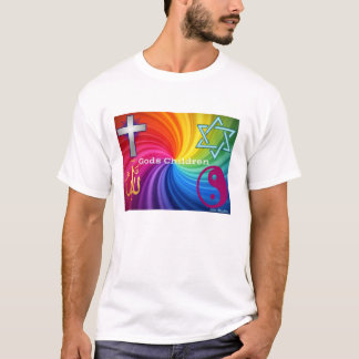 As crianças dos deuses projetaram o t-shirt de