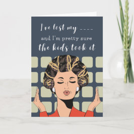 As Crianças Pegaram - Cartão de Dia das Mães Engra