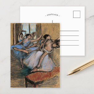 As Dançarinas   Cartão Postal de Edgar Degas