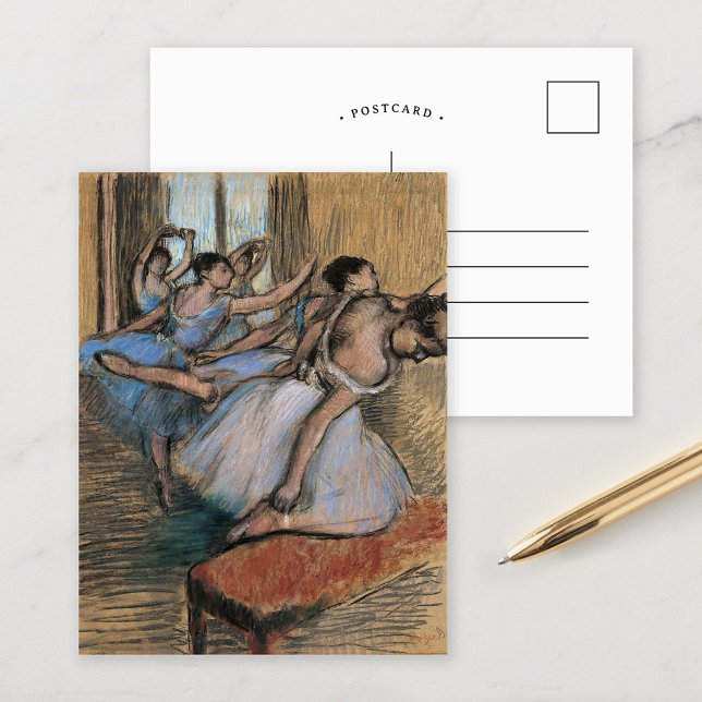 As Dançarinas | Cartão Postal de Edgar Degas (Criador carregado)