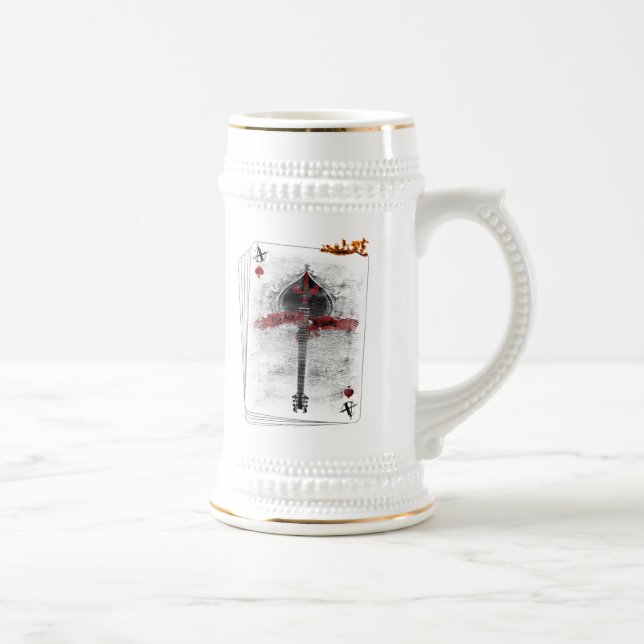 ás de caneca de cerveja de espadas (Direita)