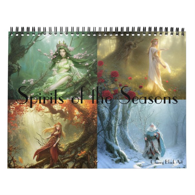 As Espíritos do Calendário das Estações (Capa)