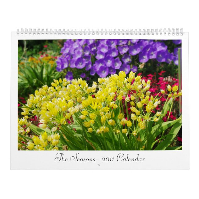 As estações - Calendário 2011 (Capa)