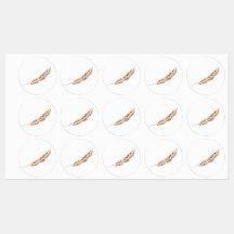 .As etiquetas das penas saradas