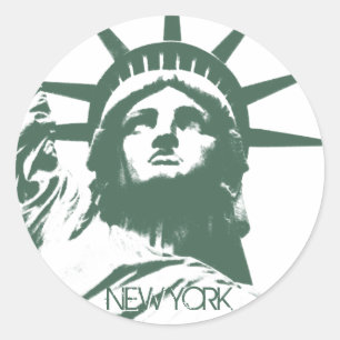 As etiquetas de New York refrigeram etiquetas da