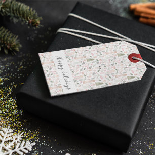 As Etiquetas de Presente de Natal dos Nozes