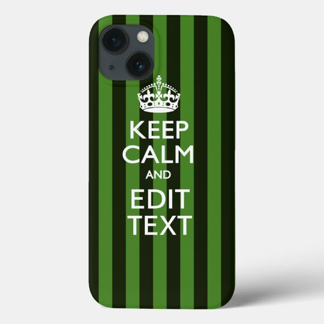 As faixas verdes deixam o texto calmo (Verso)