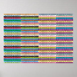 As fitas (Fitas) do Senor fazem o poster de Bonfim