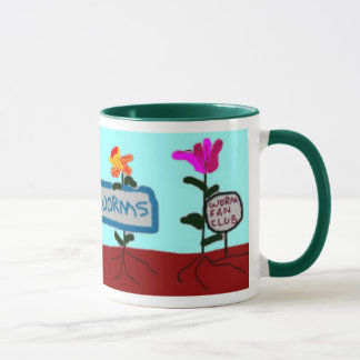 As flores dizem que "nós amamos sem-fins!" Caneca
