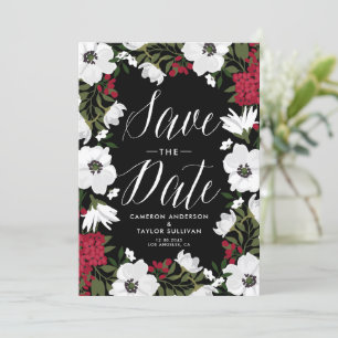 As flores vermelhas da anêmona salvar o anúncio da