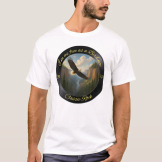 "As Free As a Bird" Camiseta Clássica Eagle Rock