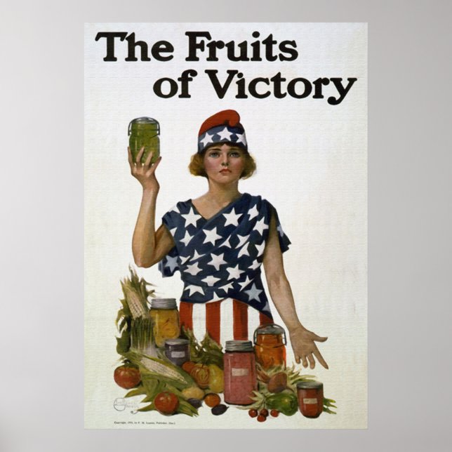As Frutas da vitória Poster (Frente)