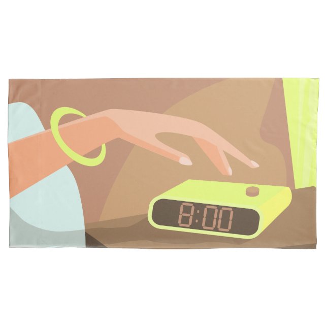 As garotas apertam o botão de snooze do despertado (Frente-Esquerda)