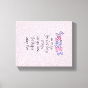 As irmãs são como canvas das estrelas