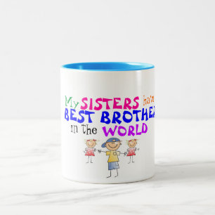As irmãs têm a melhor caneca do irmão