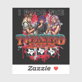 As Irmãs Tortas Texas EUA 03 Adesivo