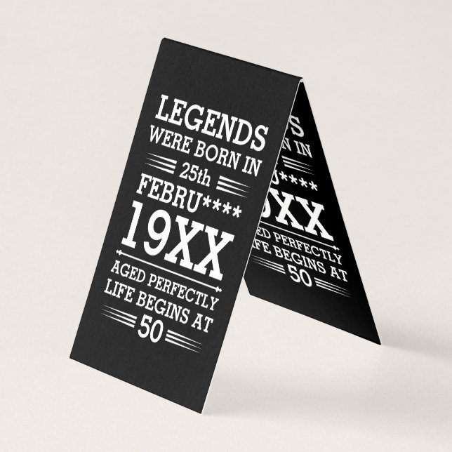 As Legendas Personalizadas Eram Nasceres no Mês do (Frente)