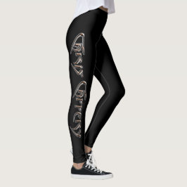 As Leggings femininas de Chris Caffery