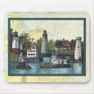 As luzes orientadoras do Mousepad de Ohio