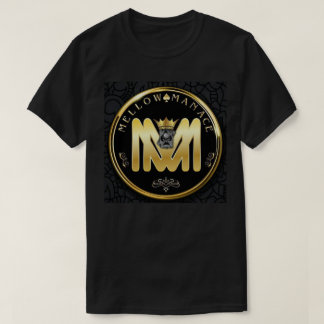 Ás maduro do homem - logotipo - t-shirt preto