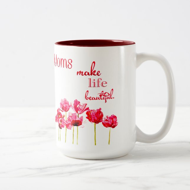 As mães fazem a vida a caneca bonita (Direita)