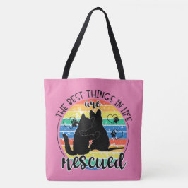 As Melhores Coisas Na Vida São Resgatadas Pet Tote