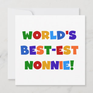 As melhores notas de cores nonnie Bright do mundo