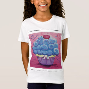 As meninas couberam o t-shirt
