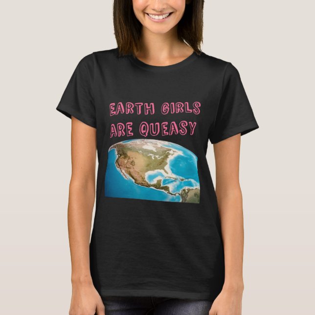 As Meninas Da Terra São Uma Camisa Feminista Engra (Frente)