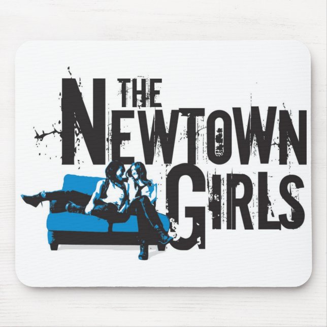 As meninas Mousepad de Newtown (Frente)