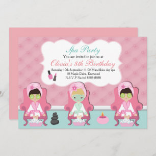 As meninas o convite dos termas que Pamper o