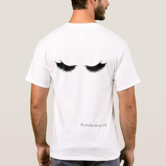 As Minhas Lashes São A Minha Camiseta De Wings