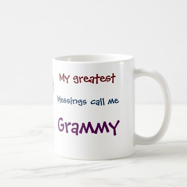 As Minhas Maiores Bênçãos Chamam-Me Caneca De Café (Direita)