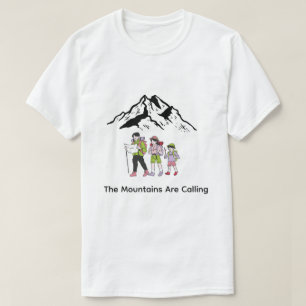 As Montanhas Estão Chamando Camiseta de Trilha   M