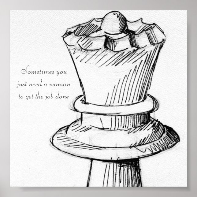 As mulheres fazem o trabalho na poster (Frente)