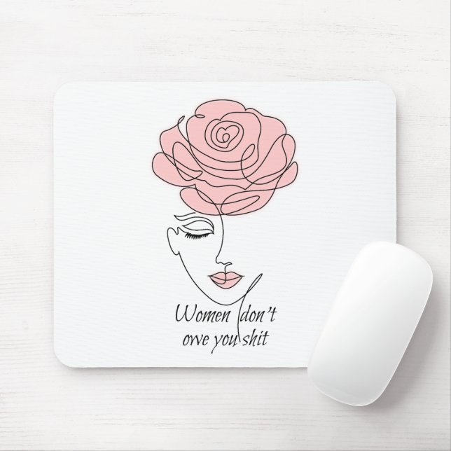 As mulheres não te devem o Mousepad (Com mouse)