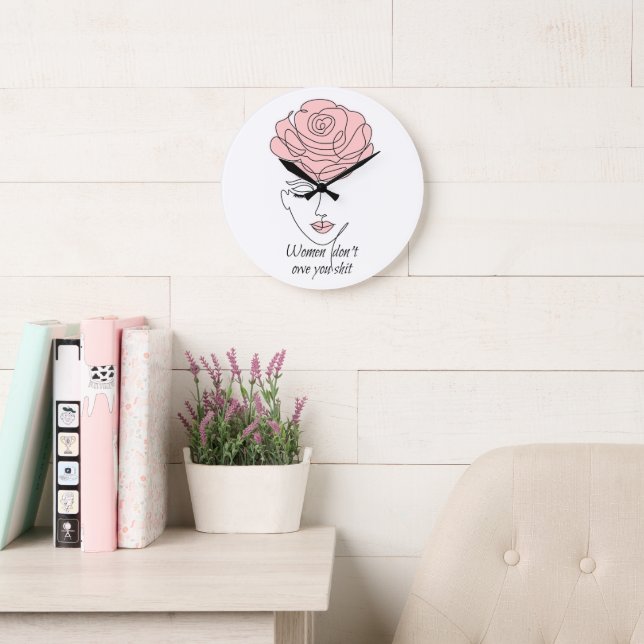 As mulheres não te devem um relógio de parede (Sala de leitura)