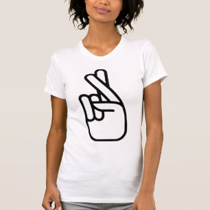 As mulheres obtêm o t-shirt americano afortunado