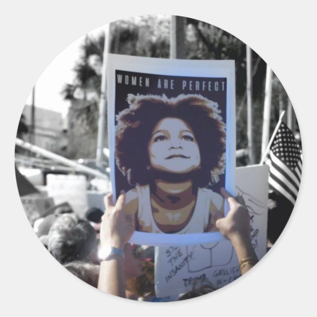 as mulheres são adesivos perfeitos (Frente)