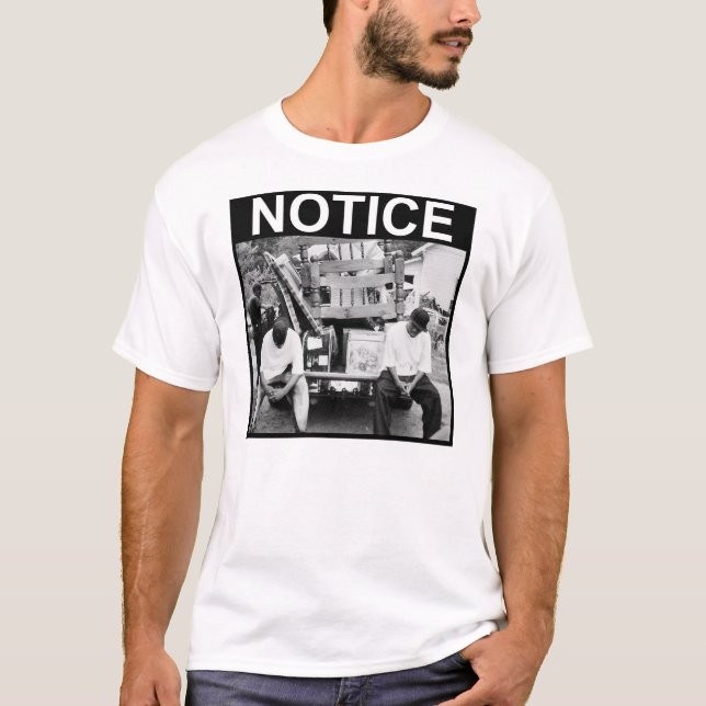 As notas - t-shirt da observação (Frente)