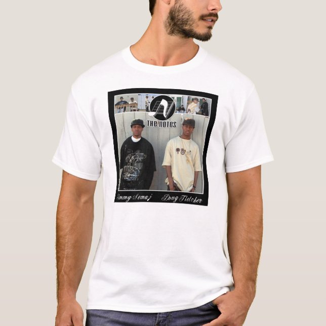 As notas - t-shirt do kit de imprensa (Frente)